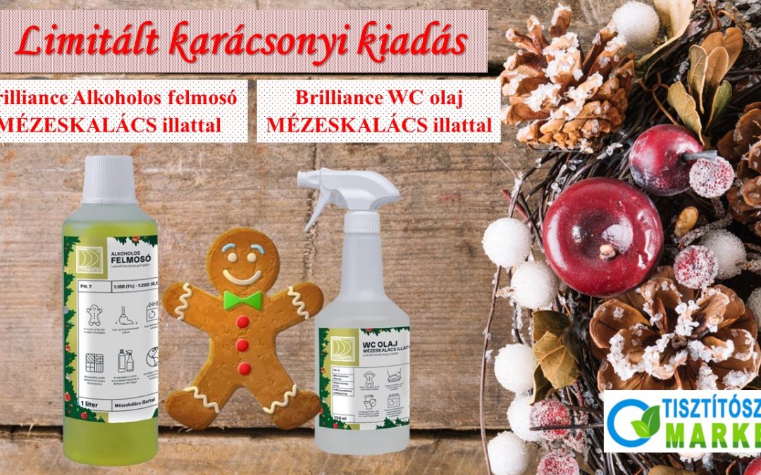 Ünnepi nagytakarítás gyorsabban és hatékonyabban Brilliance takarító csomagokkal